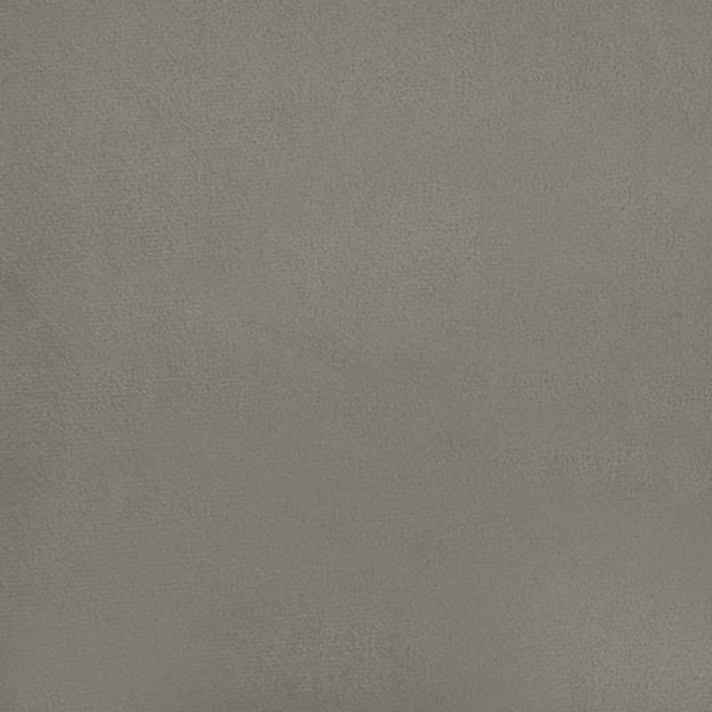 Materac kieszeniowy, jasnoszary, 160x220x20 cm, aksamit