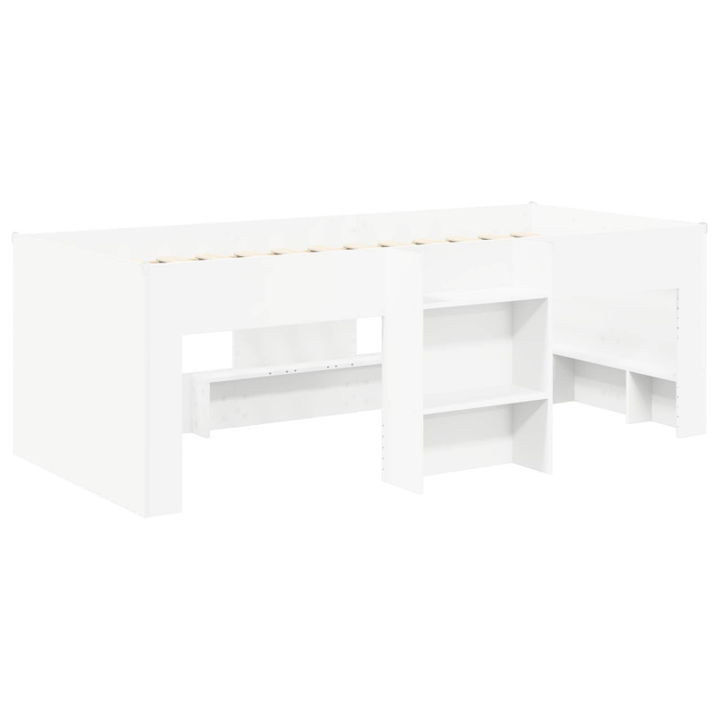 Łóżko piętrowe dla dzieci 2 pcs Biały 80 x 200 cm