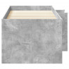 Łóżko piętrowe dla dzieci 2 pcs Betonowy 203 x 101,1 x 68,5 cm