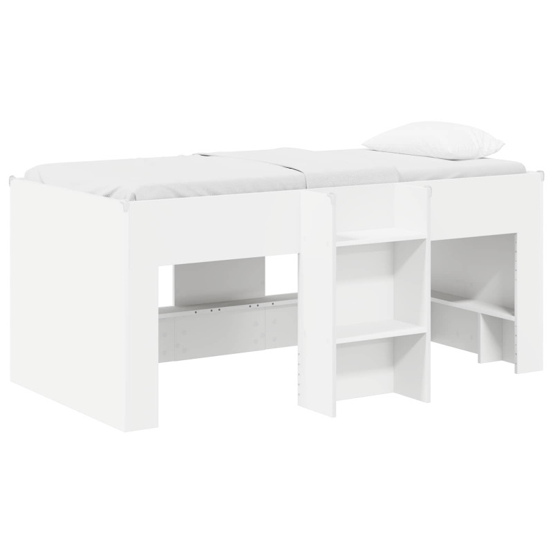 Łóżko piętrowe dla dzieci 2 pcs Biały 163 x 101,1 x 68,5 cm