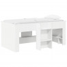 Łóżko piętrowe dla dzieci 2 pcs Biały 163 x 101,1 x 68,5 cm
