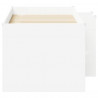 Łóżko piętrowe dla dzieci 2 pcs Biały 163 x 101,1 x 68,5 cm