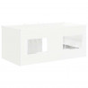 Łóżko piętrowe dla dzieci 2 pcs Biały 163 x 101,1 x 68,5 cm