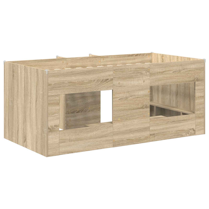 Łóżko piętrowe dla dzieci 2 pcs Sonoma 163 x 101,1 x 68,5 cm