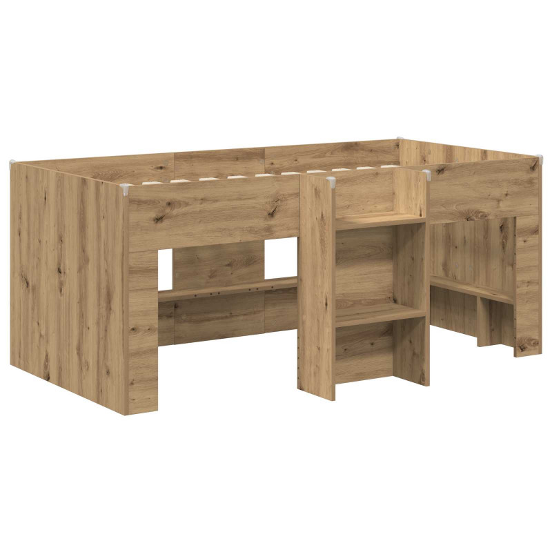 Łóżko piętrowe dla dzieci 2 pcs Dąb artisian