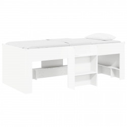 Łóżko piętrowe dla dzieci 2 pcs Biały 90 x 190 cm