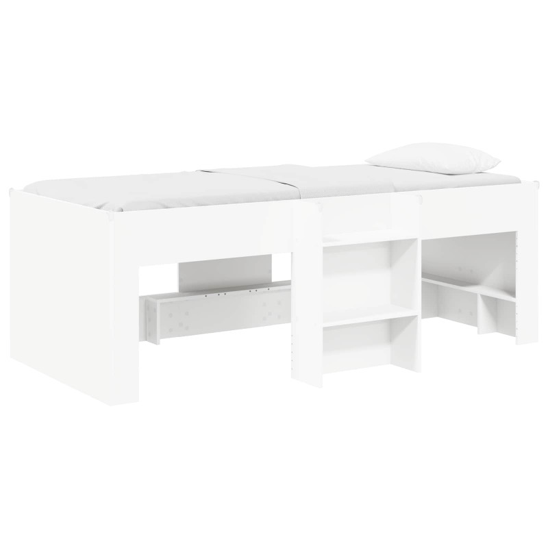 Łóżko piętrowe dla dzieci 2 pcs Biały 90 x 190 cm