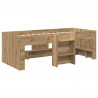 Łóżko piętrowe dla dzieci 2 pcs Dąb artisan 90 x 190 cm