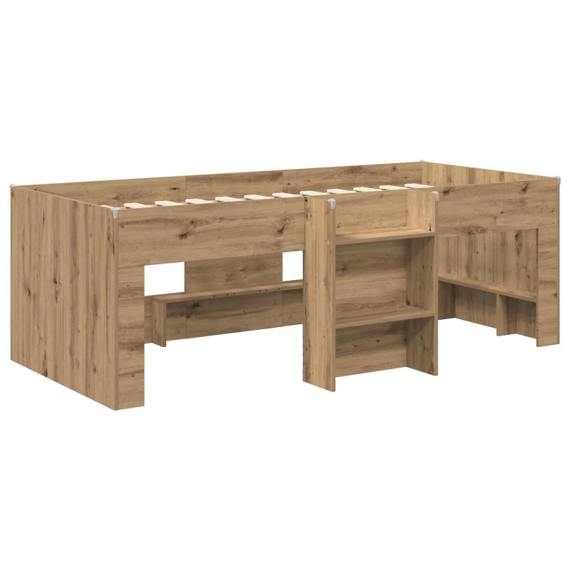 Łóżko piętrowe dla dzieci 2 pcs Dąb artisian