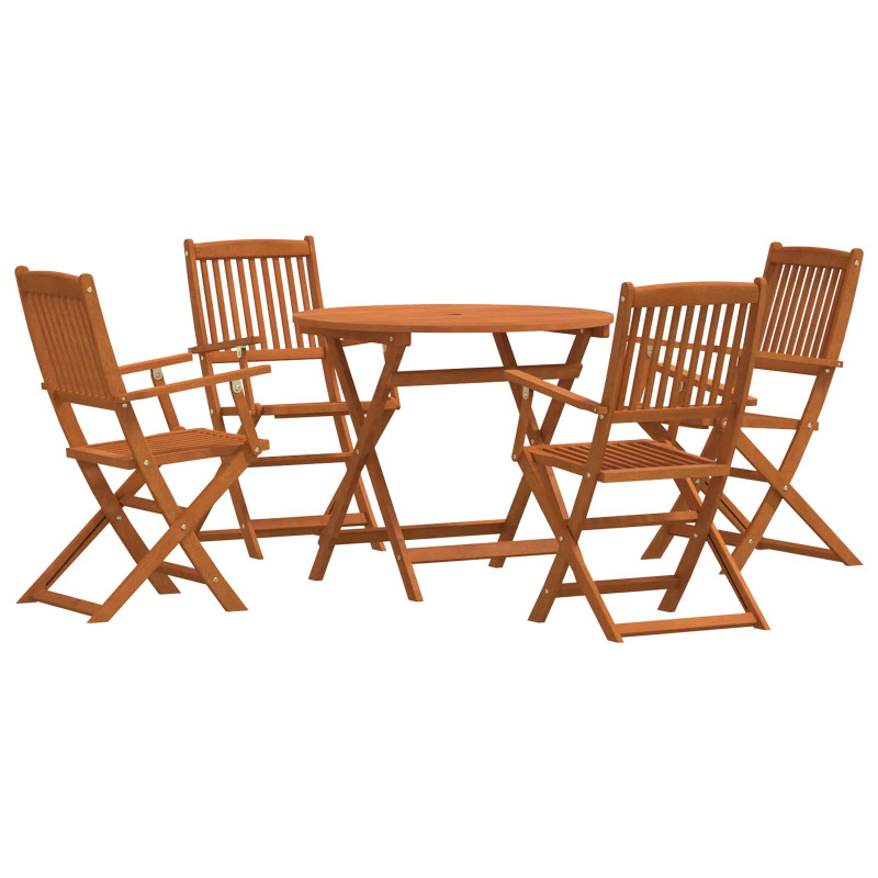 Zestaw Mebli Ogrodowych 5 pcs naturalny