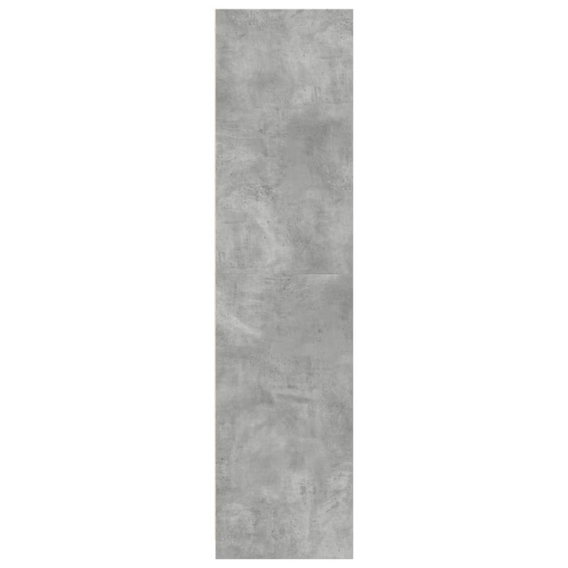 Szafa, szarość betonu, 80x50x200 cm
