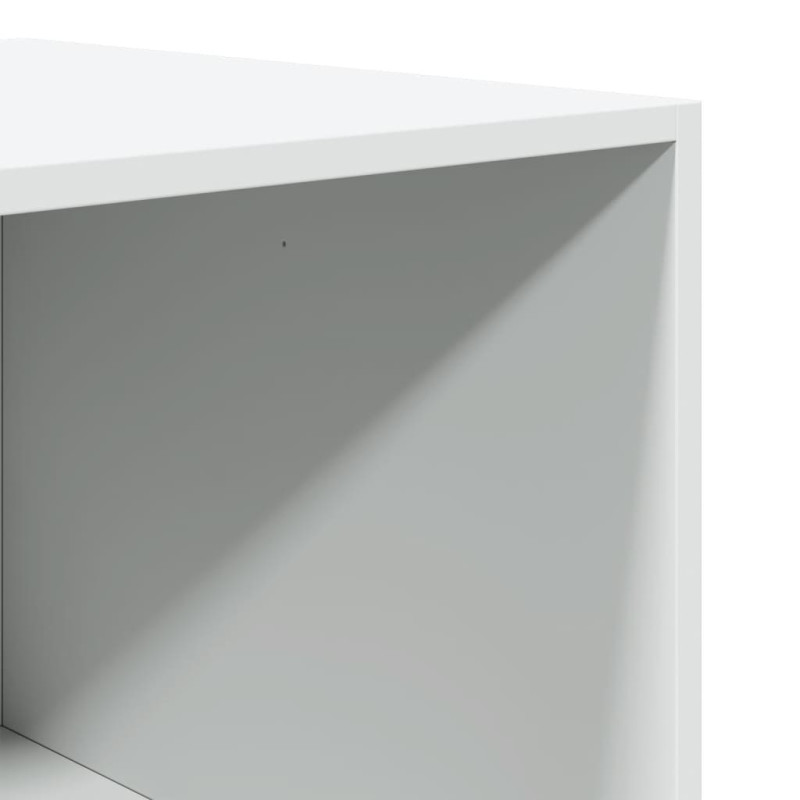 Szafa, biała, 100x50x200 cm, materiał drewnopochodny
