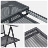 Zestaw do jadalni w ogrodzie 9 pcs antracytowy 212 x 90 x 76 cm