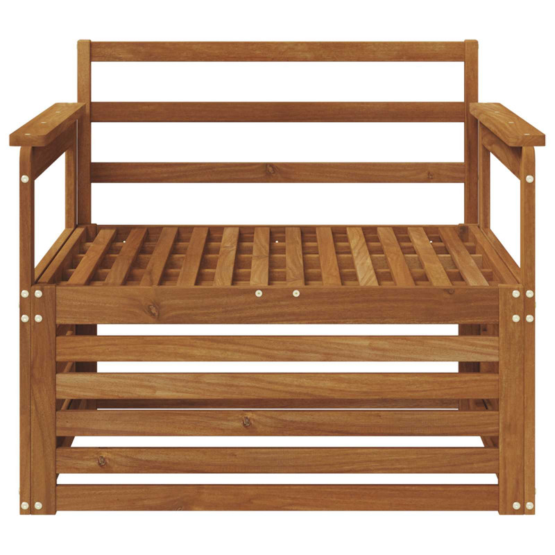 2 Sztuka Sofa na zewnątrz naturalny