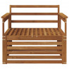 2 Sztuka Sofa na zewnątrz naturalny