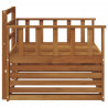 2 Sztuka Sofa na zewnątrz naturalny