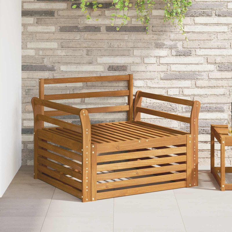 2 Sztuka Sofa na zewnątrz naturalny