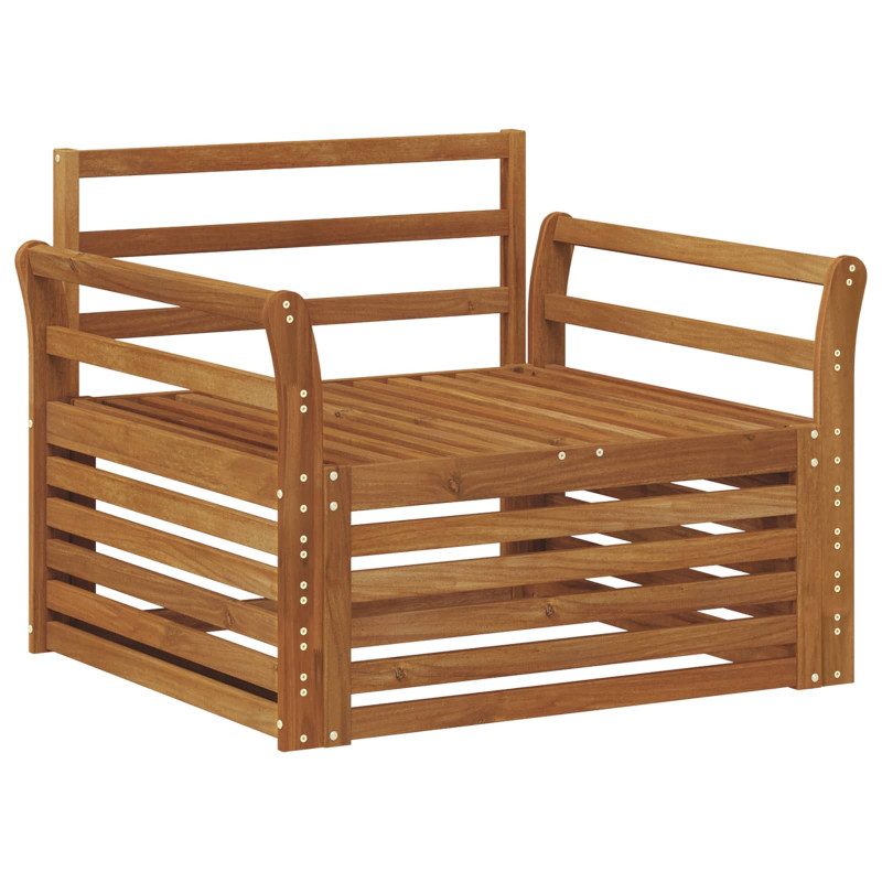 2 Sztuka Sofa na zewnątrz naturalny