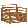 2 Sztuka Sofa na zewnątrz naturalny