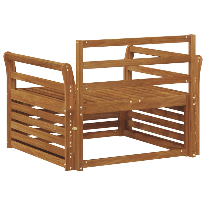 2 Sztuka Sofa na zewnątrz naturalny