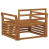 2 Sztuka Sofa na zewnątrz naturalny