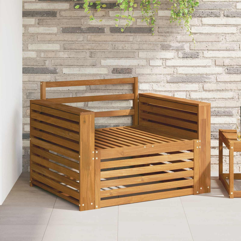 2 Sztuka Sofa na zewnątrz naturalny