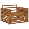 2 Sztuka Sofa na zewnątrz naturalny