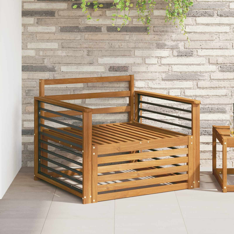 2 Sztuka Sofa na zewnątrz naturalny