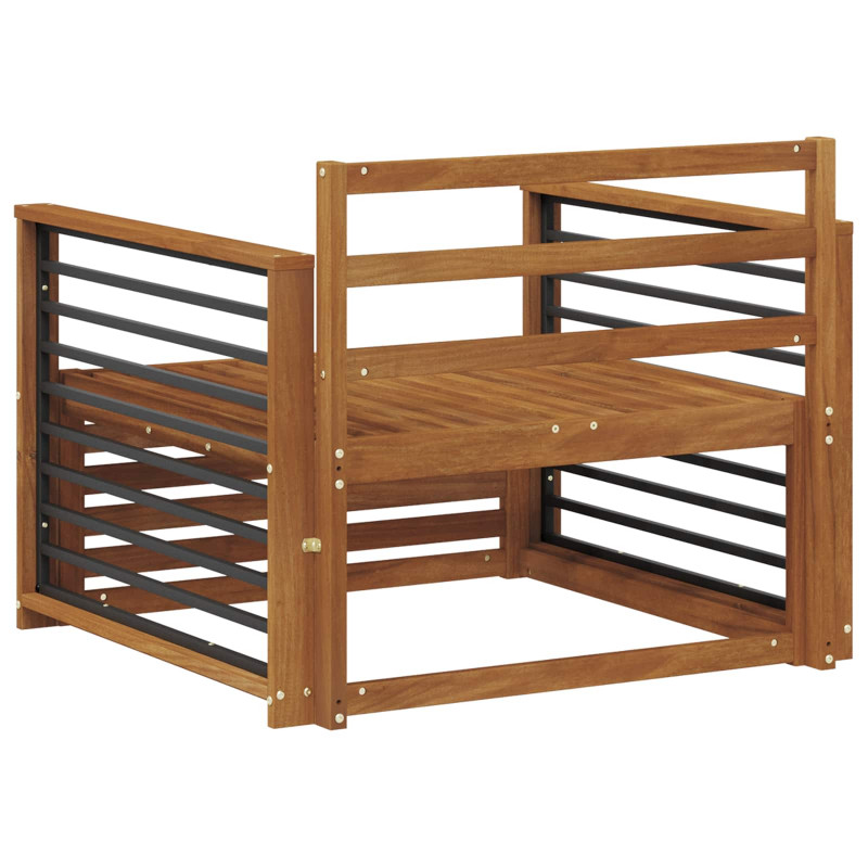 2 Sztuka Sofa na zewnątrz naturalny