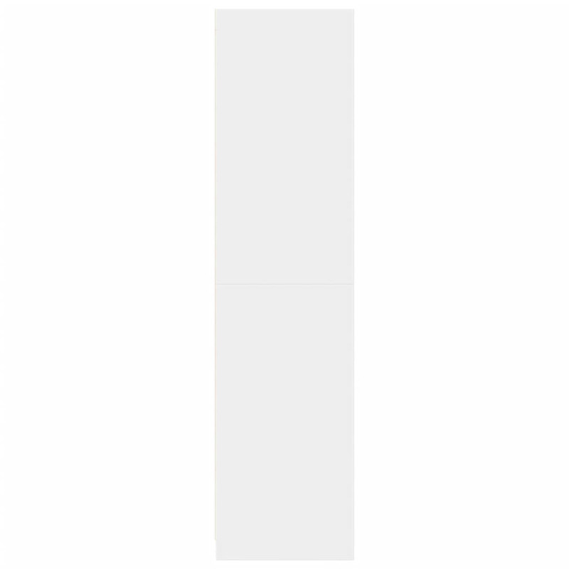 Szafa, biała, 30x50x200 cm, materiał drewnopochodny