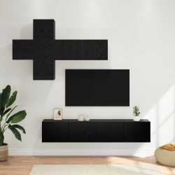 Zestaw szafek RTV 3 pcs Drewno inżynieryjne