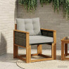 Sofa na zewnątrz Lite Drewno Akacji naturalny