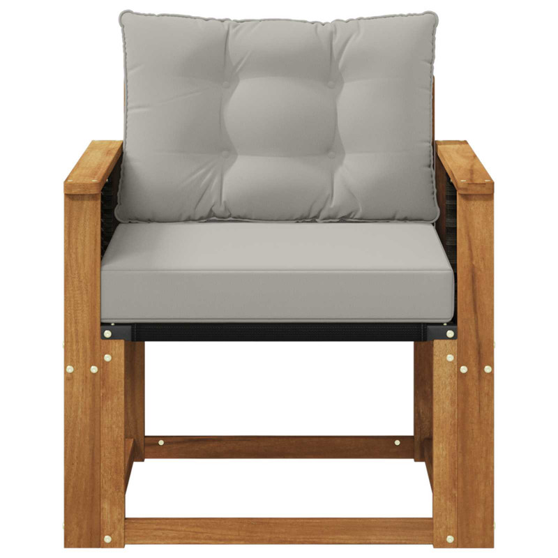 Sofa na zewnątrz Lite Drewno Akacji naturalny
