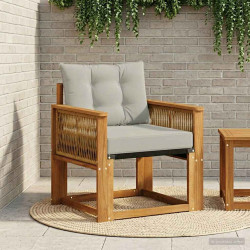 Sofa na zewnątrz Lite Drewno Akacji naturalny