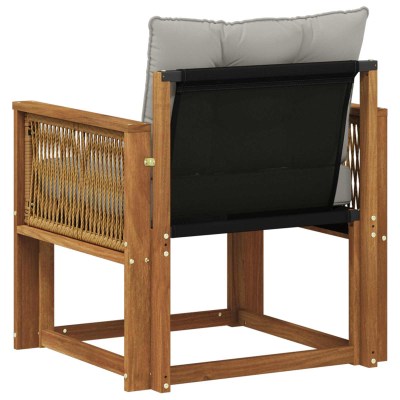 Sofa na zewnątrz Lite Drewno Akacji naturalny