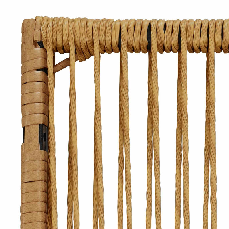 Sofa na zewnątrz Lite Drewno Akacji Naturalny i Kremowy