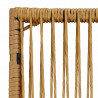 Sofa na zewnątrz Lite Drewno Akacji Naturalny i Kremowy
