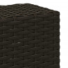 Środkowa sofa ogrodowa naturalny
