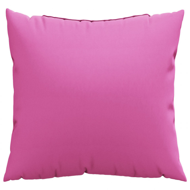 Poduszki rozrzucone Gładki z poduszką 4 pcs Różowy 50 x 50 cm
