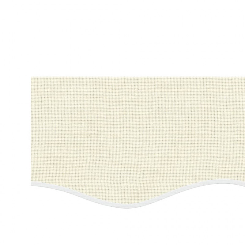 Lambrekin do markizy, kremowe paski, 4 m