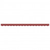 Lambrekin do markizy, burgundowe paski, 4 m