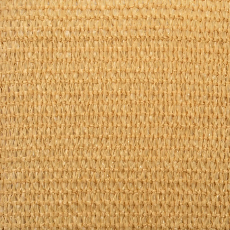 Żagiel przeciwsłoneczny, 160 g/m², piaskowy, 4,5x4,5 m, HDPE