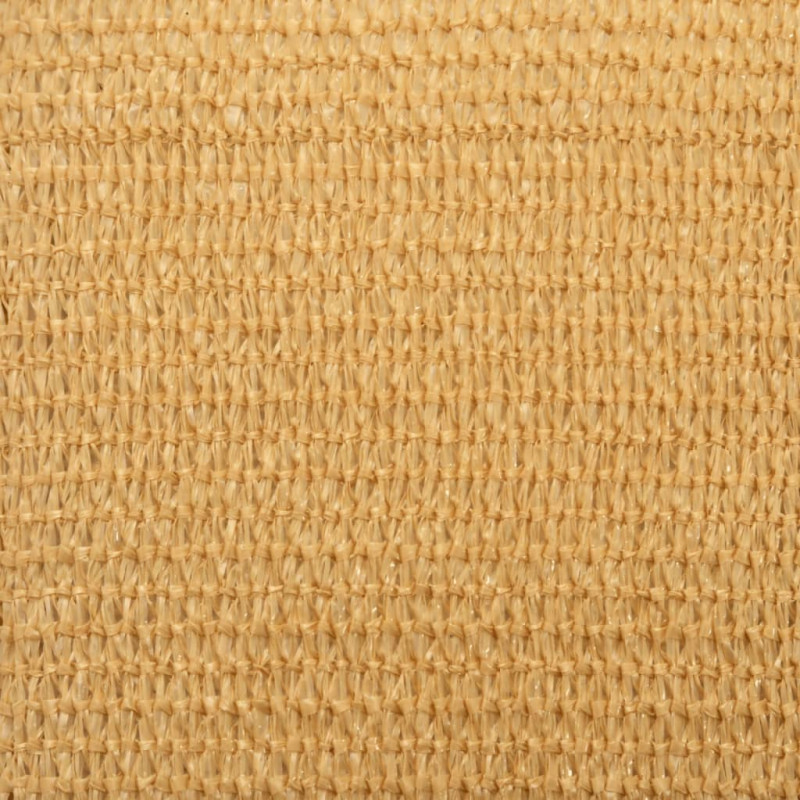 Żagiel przeciwsłoneczny, 160 g/m², piaskowy, 4x6 m, HDPE