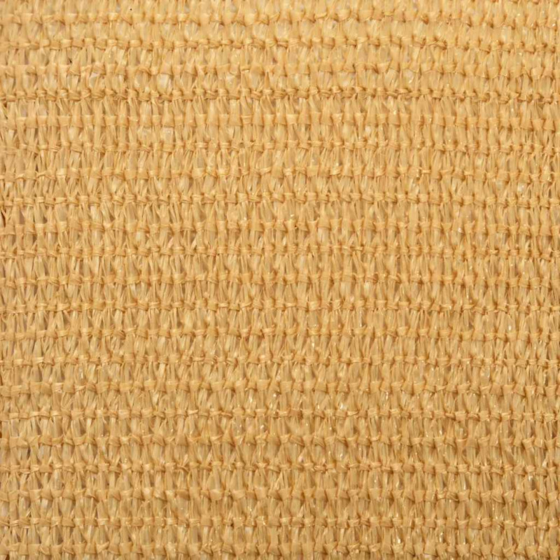 Żagiel przeciwsłoneczny, 160 g/m², piaskowy, 4x5x5 m, HDPE
