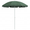 Parasol plażowy Zielony 161 x 161 x 193 cm Poliester
