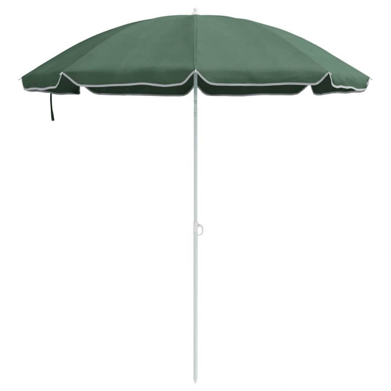 Parasol plażowy Zielony 161 x 161 x 193 cm Poliester