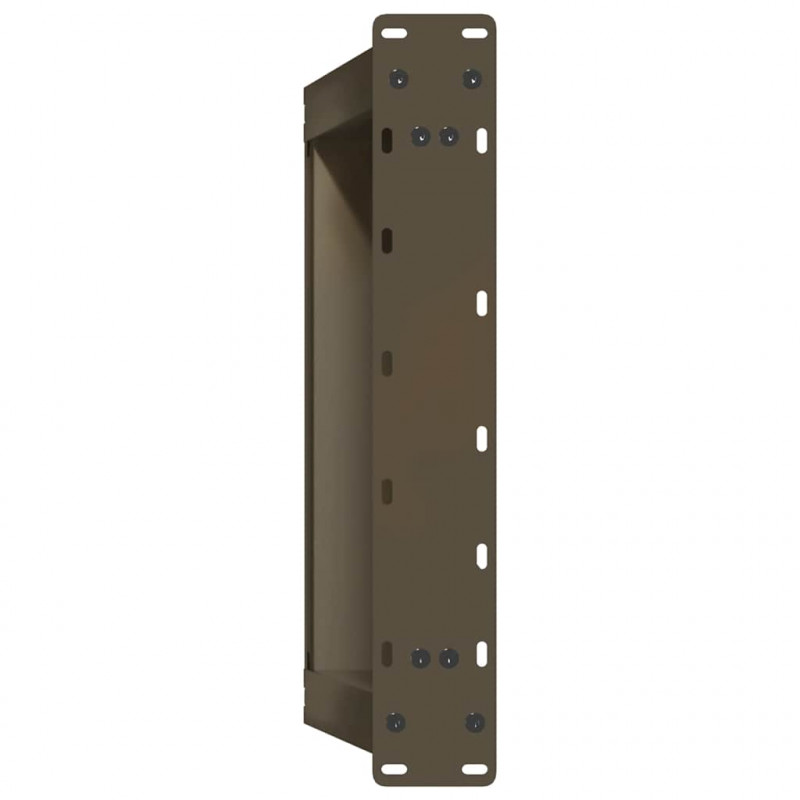Nogi do stolika kawowego w kształcie litery U 2 szt. Naturalna stal 70x(42-43) cm Stal