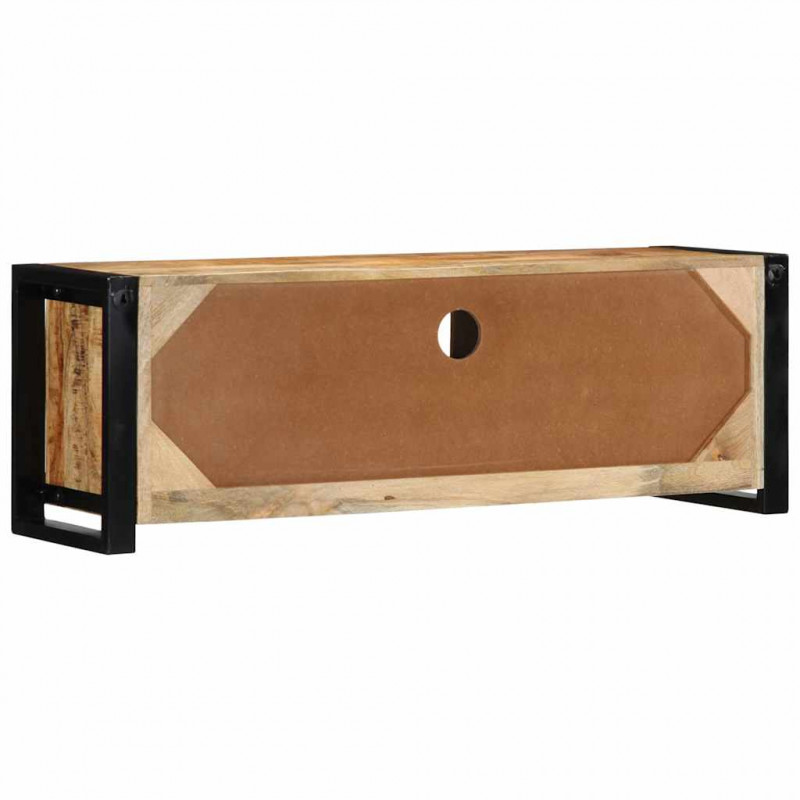 Szafka RTV 100x30x35 cm lite drewno surowe mango