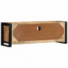 Szafka RTV 100x30x35 cm lite drewno surowe mango