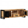 Szafka RTV 100x30x35 cm lite drewno surowe mango